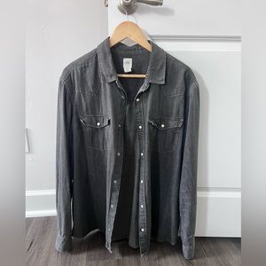 HM Denim Long Sleeve Shirt